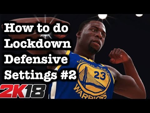 how to defend 2k18 ps4 NBA 2K18 Defensive Settings Explained. Best Lockdown defense 2K18 How to defend tips #41