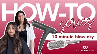 How To Finish A Blowout In 10 Minutes Or Less Ambrosia Carey With Olivia Garden