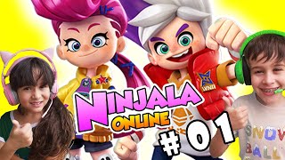 Ninjala Gameplay Walkthrough Part 1 - Story Mode Prologue! Chapter 1: Defeat the Space Ninja!
