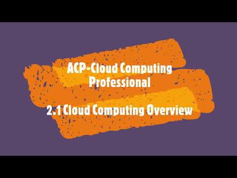 2.1 Cloud Computing