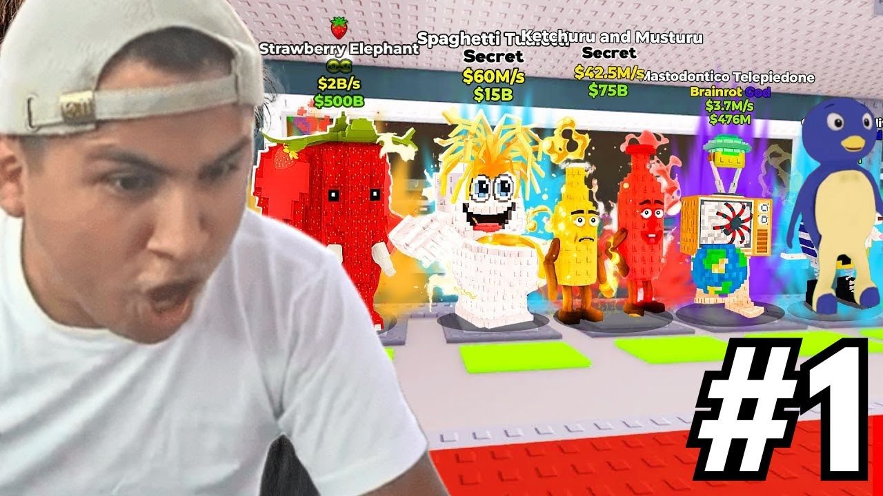 SHULS JUGANDO POR PRIMERA VEZ ROBLOX | Robo un Brainrot