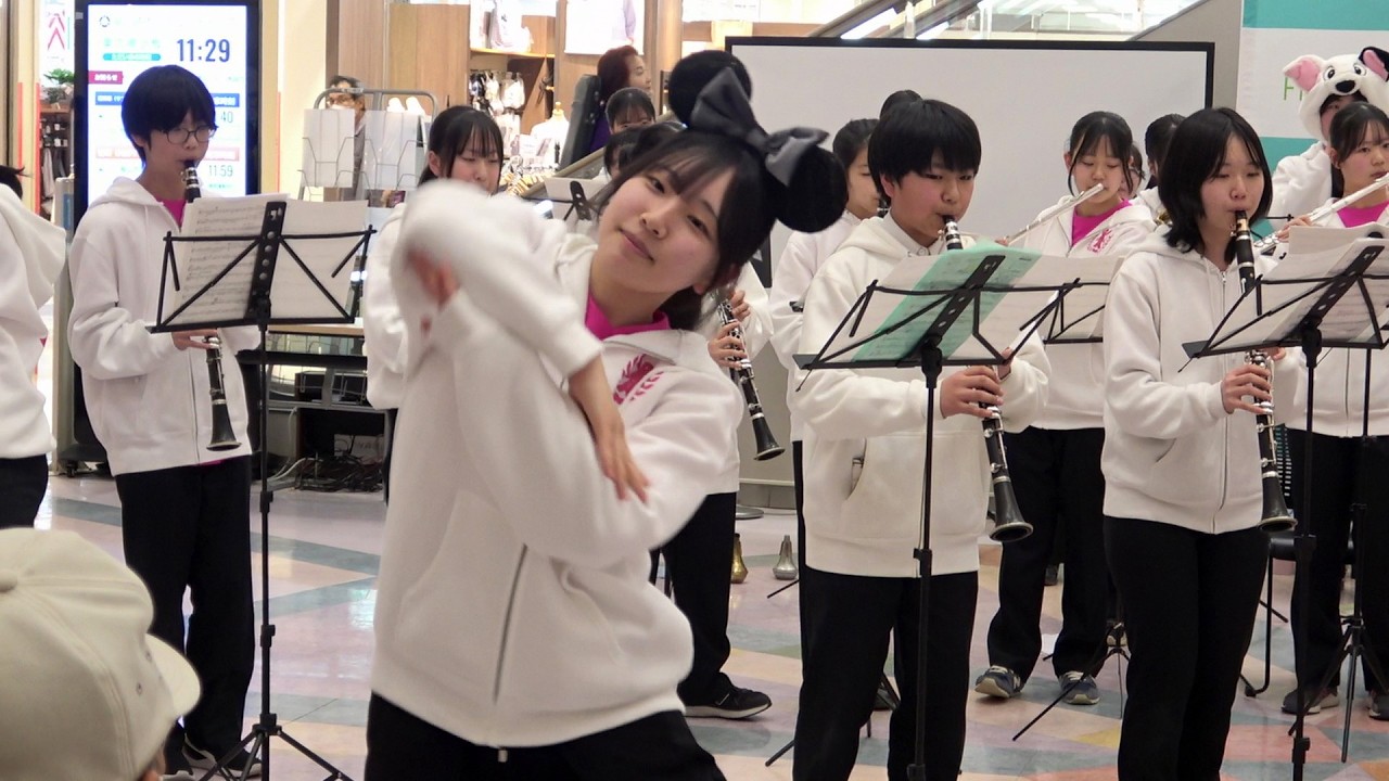竜ケ崎一高吹奏楽部 センターステージ「りゅうがさき市民活動フェア in サプラスクエア サプラ2026」＠サプラスクエア サプラ 2026/02/22