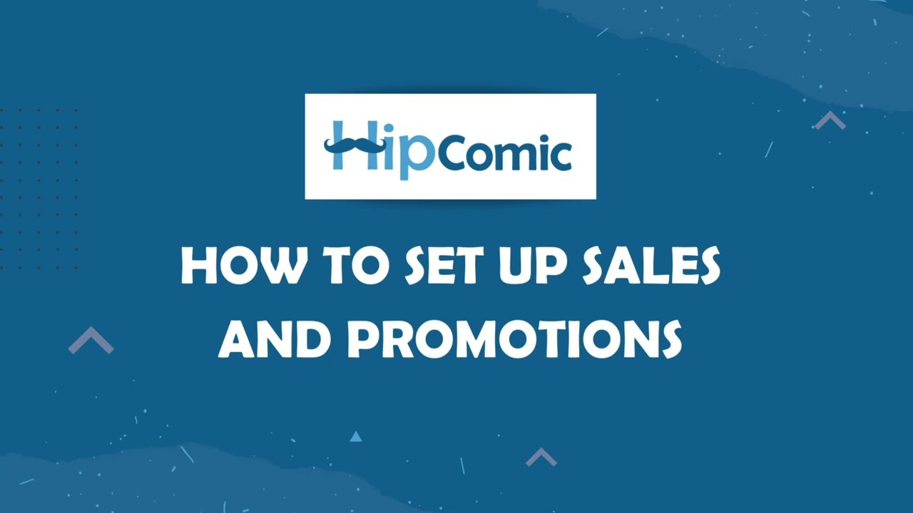 How to Set Up Sales and Promotions
