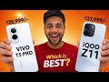 Vivo T5 Pro vs iQOO Z11 Which is Best To Buy In 2026 🔥🔥🚀🚀🚀 #iqooz11 