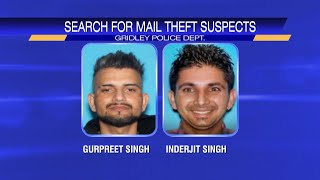 Arrest made in Gridley mail theft; police seek two suspects in Yuba City