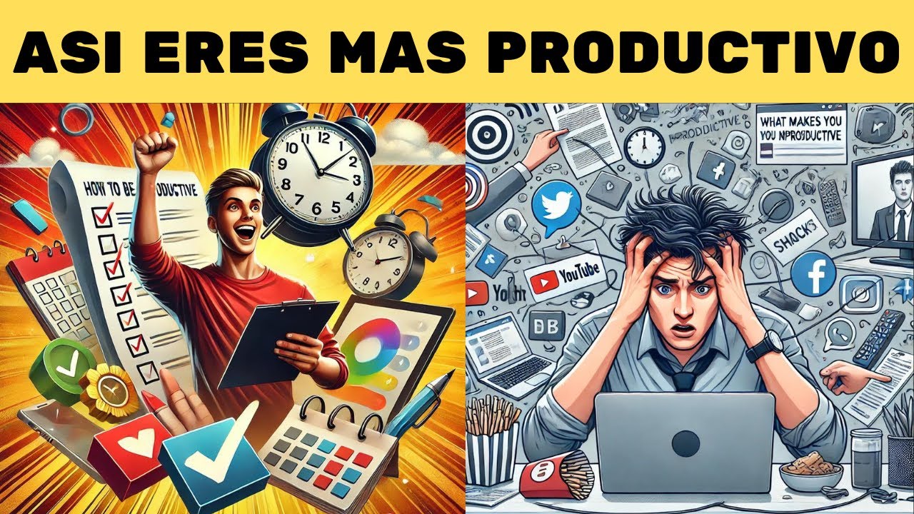 12 habitos inteligentes para AHORRAR TIEMPO y ser MAS PRODUCTIVO ...