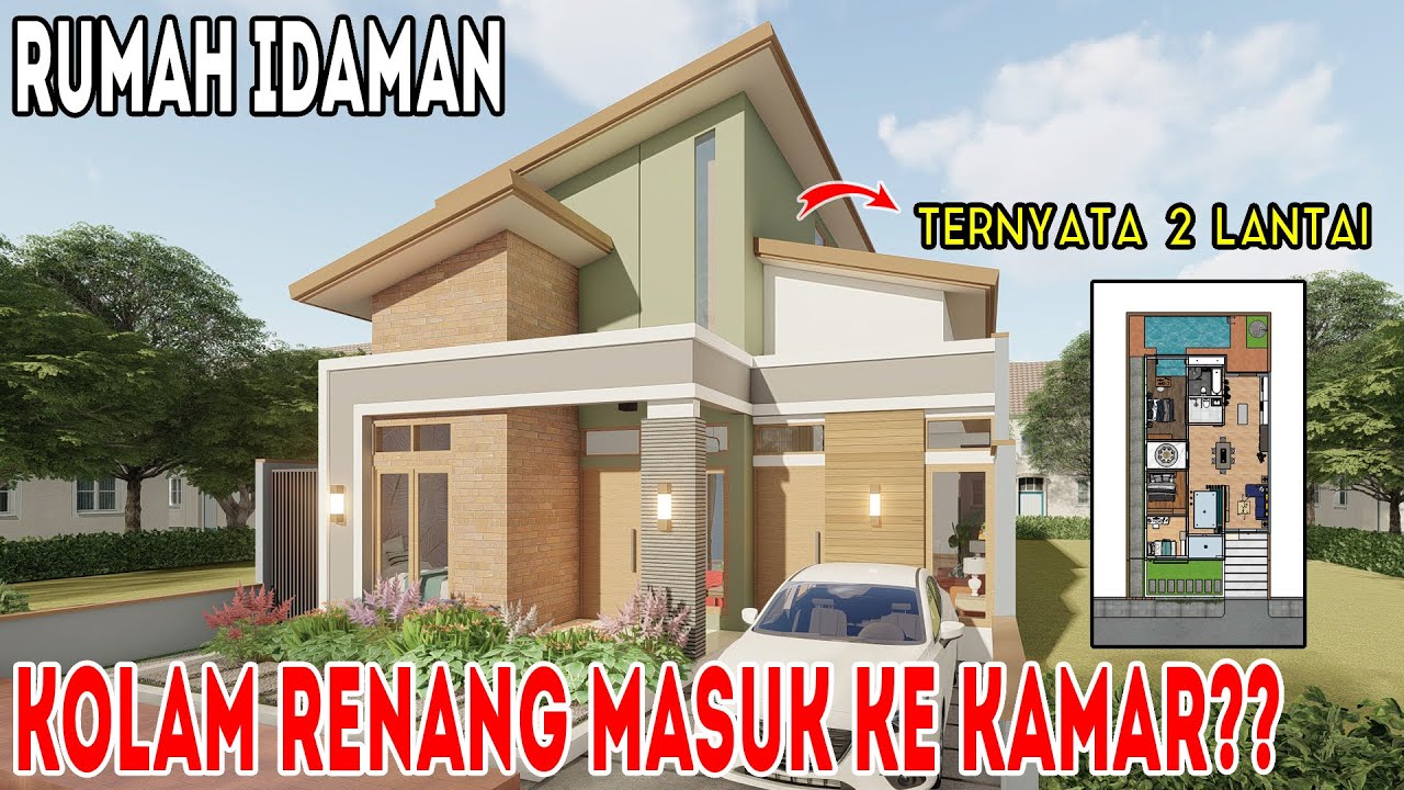 Desain Rumah Idaman Minimalis 2 Lantai YouTube