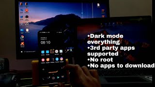 Apply dark mode in all apps | no root |Hidden tricks screenshot 4