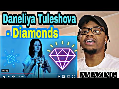 FIRST TIME HEARING Daneliya Tuleshova — Diamonds (Sam Smith cover) REACTION !