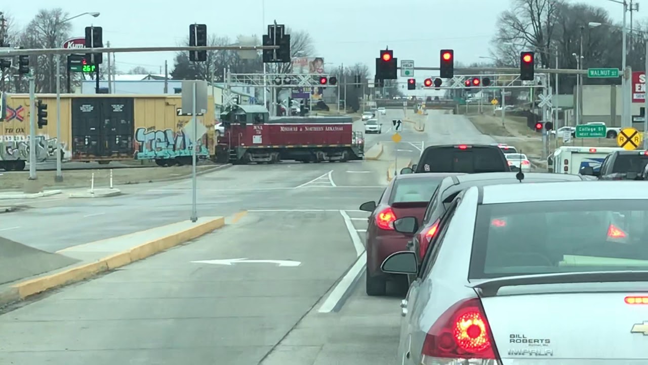 Missouri and Northern Arkansas Railroad in Springfield, MO on 01/30/20