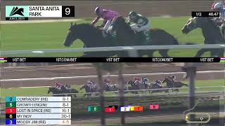 Hembree wins Race 9 on Saturday, June 3 at Santa Anita Park.
