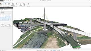 midas CIM Constructor module: Construction Simulation 2