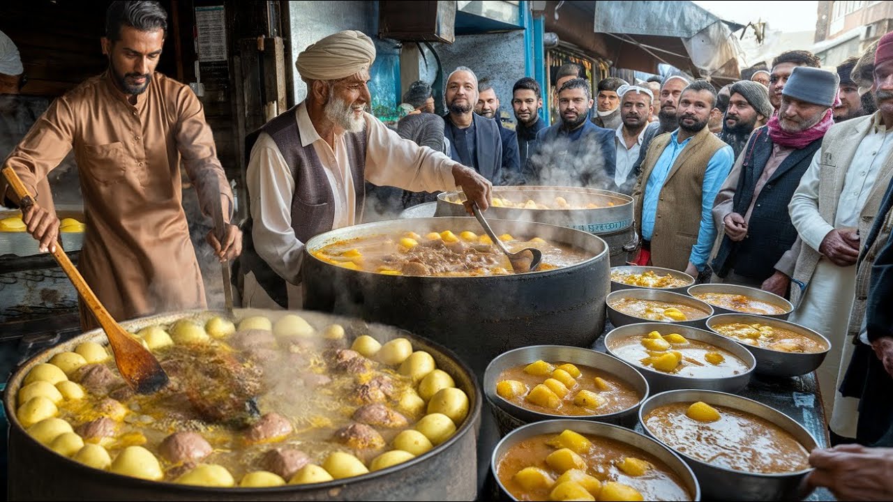Pakistan Rosh 600 KG SOLD OUT IN 2 HOURS! GIANT SIZE AFGHAN BEEF ROSH MAKING | BEST ...