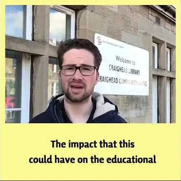Save Craighead Library! - Councillor Paul Ferretti
