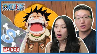 SABO!!! 😭 THE 'S' ON ACE'S TATTOO?! | One Piece Episode 503 Couples Reaction & Discussion