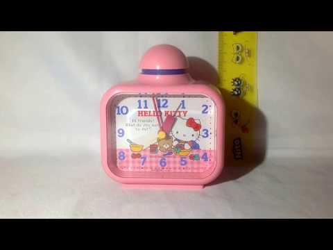 reloj alarma despertador hello kitty citizen japon 1986