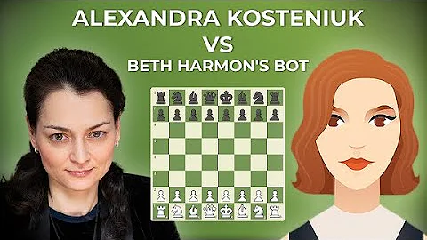 Alexandra Kosteniuk vs  Beth Harmon's Bot - Chess ...