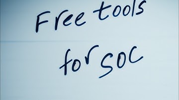 Free Tools for SOC analyst for learning practice