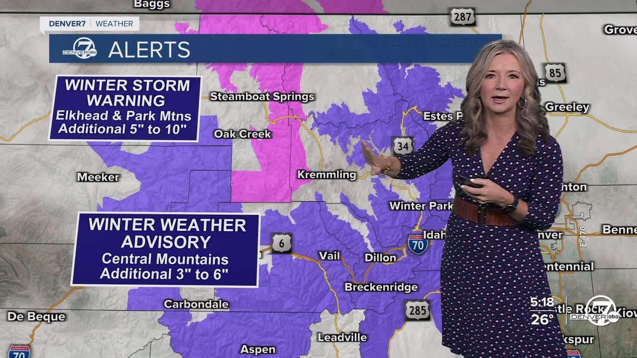 Warmer weather for the Denver metro area for the end of the week - YouTube