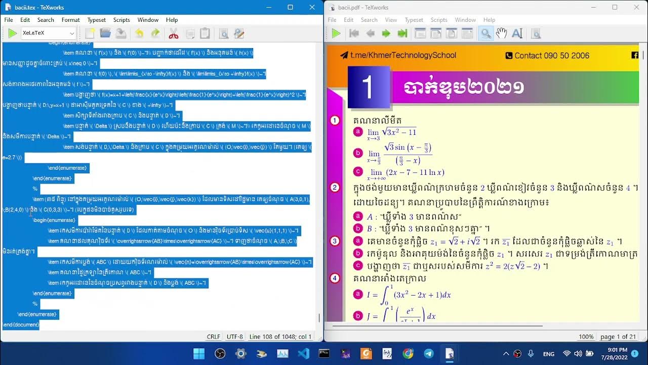 How to run XeLaTeX in TeXworks 2022 07 28 20 58 29 YouTube