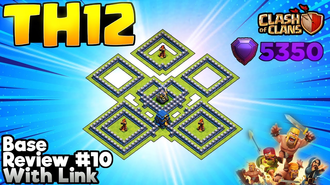 *WOW!!* NEW TH12 WAR BASE 2019 Anti 3 Star - Town Hall 12 War Base w/ Link - Clash of Clans