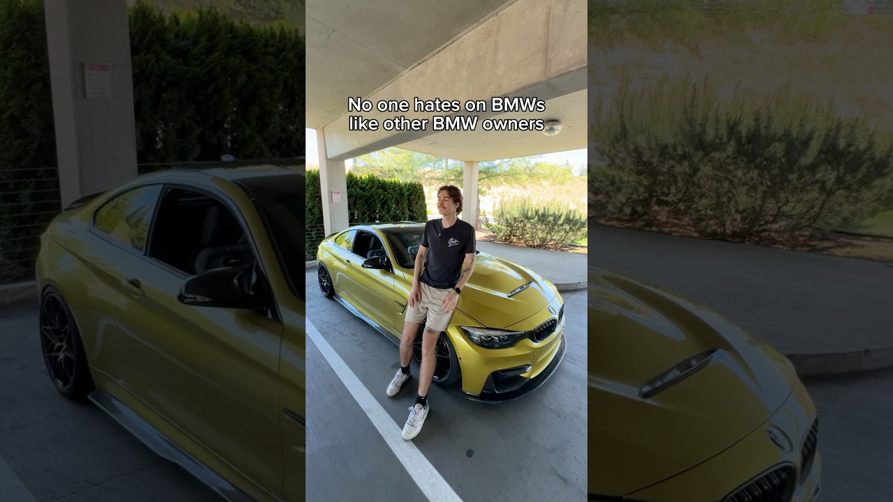Cause BMWs only compete with eachother