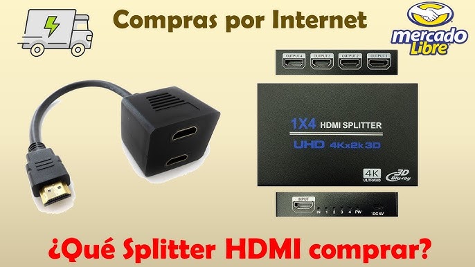 Diferencia entre un splitter HDMI y un switch HDMI 