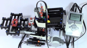 Mindstorms EV3 Ball Color Sorter Part 3