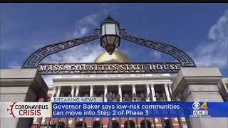 Gov. Baker Says Low Risk Communities Can Move To Phase 3 Step 2