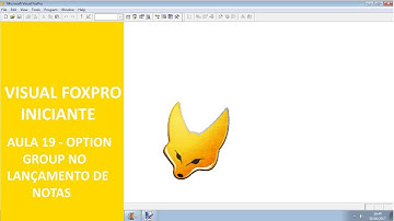 Visual Fox Pro Aula 19  Colocando Option Group