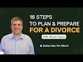 16 Steps to Help Plan and Prepare for Divorce: The Law Office of Bryan Fagan's YouTube channel presents a video titled "16 Steps to Help you Plan & Prepare for your Divorce" featuring Bryan Fagan, an attorney and founder of the law firm. In this informative video, Bryan Fagan provides viewers with a step-by-step guide on how to plan and prepare for a divorce, which can be a stressful and overwhelming process.