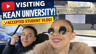 We Visited Kean University! 🎓 Accepted Student Day Vlog + Campus Tour