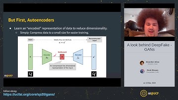 A look behind DeepFake - GANs