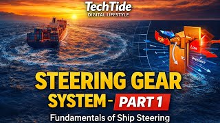 Steering Gear System Explained | Rudder Types, & Basic Arrangement | Marine Engineering & Officers