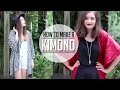 DIY Kimono | An Easy 