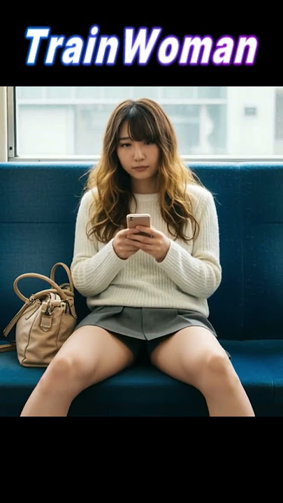 Japanese woman on the train 6