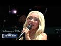Christina Aguilera performs "What a Wonderful World" at Obama Center opening ceremony