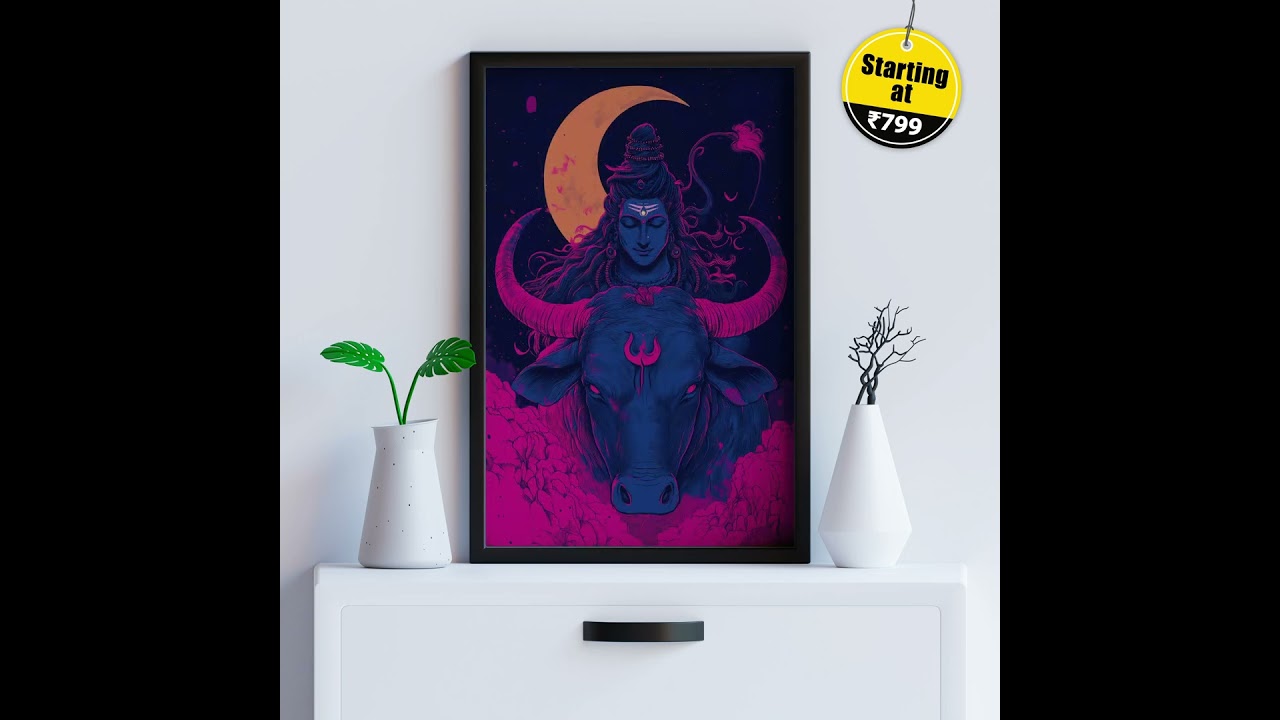 Buy lord shiva posters on Devchitra.com 