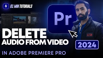 Hoe verwijder je audio uit video in Adobe Premiere Pro 2024 | Audio uit video verwijderen in Prem...