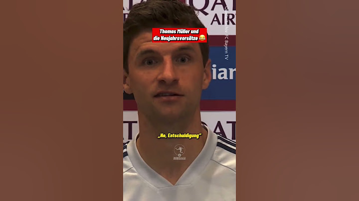 Thomas Müller und die Neujahrsvorsätze 😂