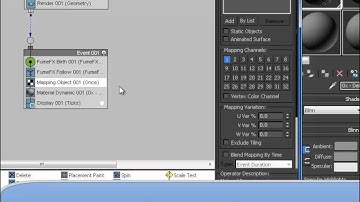 3ds max - Krakatoa/Particle Flow/Fumefx Particle Mapping Tutorial P.1