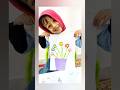 easy earbud flower# shorts# easy art# activities# painting#taksh creative time