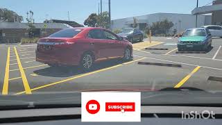 Real driving test area  Australia/Frankston Vic road testing route