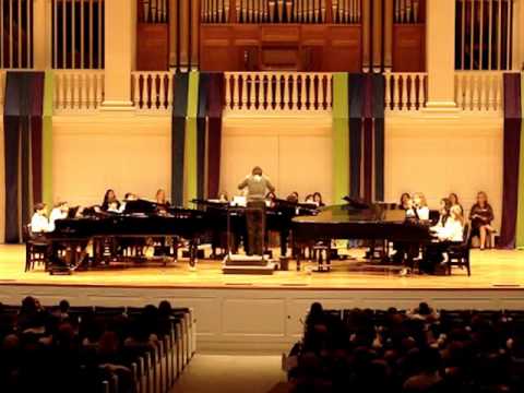 Spring Walk by Robert Vandall - 8 Pianos 32 Hands!