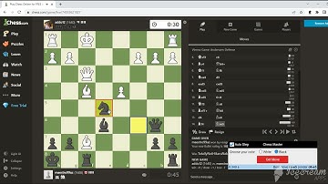 Playing on chess.com using Chess Master chrome extension