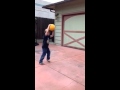Tyler's handball skills