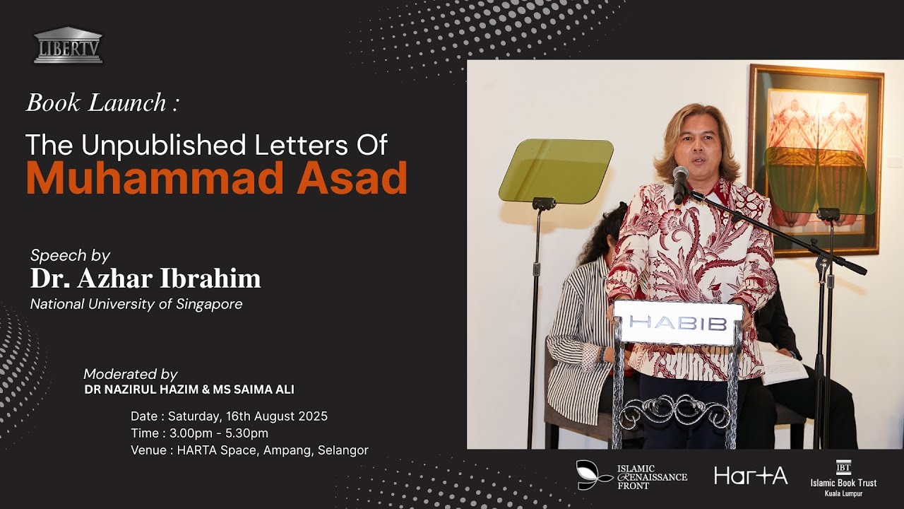 Speech by 𝐃𝐫. 𝐀𝐳𝐡𝐚𝐫 𝐈𝐛𝐫𝐚𝐡𝐢𝐦 (National University of Singapore) - YouTube