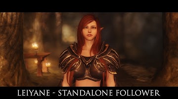 TES V - Skyrim Mods: Leiyane - Standalone Follower