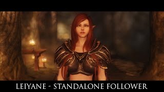 TES V - Skyrim Mods: Leiyane - Standalone Follower