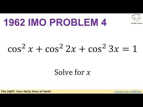Solving an IMO